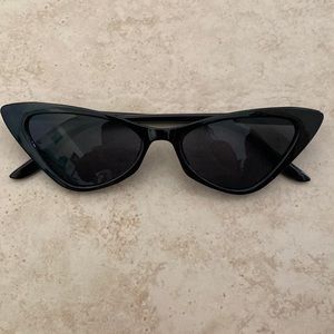 Black Cat Eye Sunglasses